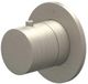 IVY Bond Symmetry Afbouwdeel voor Flow-Through Stopkraan met Rond Rozet - Nickel Brossé PVD
