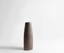 Hämatit Vase Conico B13 x T7 x H35 cm Aluminium Gegossen