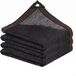 VHV - Schaduwdoek - zonwerend doek voor tuin - 90% UV-bescherming - HDPE - 1m x 2m - voor tuin, terras, balkon, patio, kas