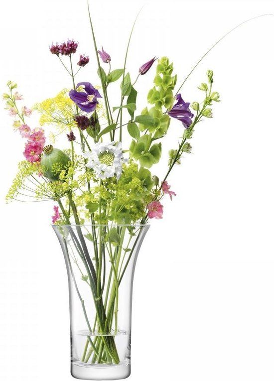 LSA International Flower Flared Bouquet Vase - 26cm
