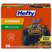 Hefty Trash Bags met trekkoord, lawn en blad, 100 liter