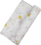 Interbaby Hydrofiele Doek Minnie 120 X 120 Cm Katoen/bamboe Wit