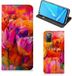B2Ctelecom Bookcase OPPO A52 | A72 Tulips