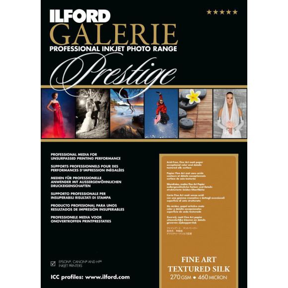 Ilford Galerie Prestige Fine Art Textured Silk 270g 43cm x 15M Rol
