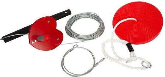 Small Foot Kabelbaan Rasant met Schommelschijf - 5+ jaar