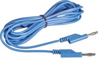 VOLTCRAFT MS5/BL Meetsnoer Banaanstekker 4 mm Banaanstekker 4 mm 5.00 m Blauw 1 stuk(s)