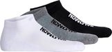 Salomon Everyday Low 3P Chaussettes Mélange de coton Noir/Blanc/Gris Taille 45-47 (3 paires)