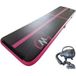 Airtrack MASTER tapis gonflable 500 x 100 x 10 cm - Noir - Rose