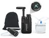 Pompe de filtre à eau Filtre à eau potable Filtre à eau extérieur - 0,01 micron - 4 niveaux de filtration - 1400 ml/min - Portable pour le camping et les urgences