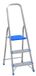DRABEX Vrijstaande aluminium ladder, 130 cm, 2 treden + platform - DR1102