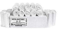 Aluf Plastics 10-12 Gallon Duidelijke Vuilniszakken (1000 Count) - 24' x 27' - 8 Micron Equivalente Hoge Dichtheid Waarde Vuilniszakken voor Badkamer, Kantoor, Industrieel, Commercieel, Janitorial
