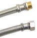 Tuyau d'eau flexible 1/2 pouce avec tresse en acier inoxydable, 800 mm pour eau potable et sanitaires sécurisés