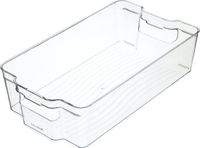 KitchenCraft Koelkast bak - Koelkast Opberger 37,5 x 21 x 10 Centimeter Plastic - Transparant