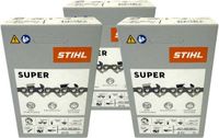 Stihl 3x 3/8" Rapid Super 3 (RS3) zaagketting 50 cm 3/8" 1.6 mm 72 TG 3 stuks