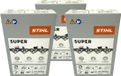 Stihl 3x 3/8" Rapid Super 3 (RS3) zaagketting 50 cm 3/8" 1.6 mm 72 TG 3 stuks