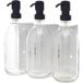 Distributeur de savon mural triple blanc