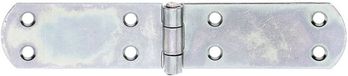 Alberts 845643 Kistscharnier, met geklonken pen, galvanisch verzinkt, dik gepassiveerd, 175 x 35 mm, set van 20