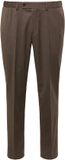 JP 1880 Heren Zakelijke broek Amalfi FLEXNAMIC® business mix en match Amalfi Bruin W31