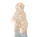 Hellum 575163, LED - ijsbeer, buitendecoratie, met 200 warmwitte LED's, L: 25 cm, B: 25 cm, H: 50 cm, incl. transformator