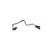 GATES Tuyau de chauffage 02-3174 pour CITROËN C5 III Kombi (RW) Plastique