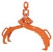 StarTech Hout- en stamklem - 4-klauw houtgreep - Draagvermogen 1202 kg - Opening 71 cm - 8 mm gelegeerd staal - Geschikt voor bosbouw- en landbouwwerkzaamheden - Oranje