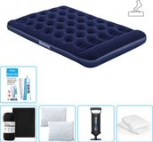 Bestway Luchtbed - Twijfelaar - 137 x 191 x 28 cm - Blauw