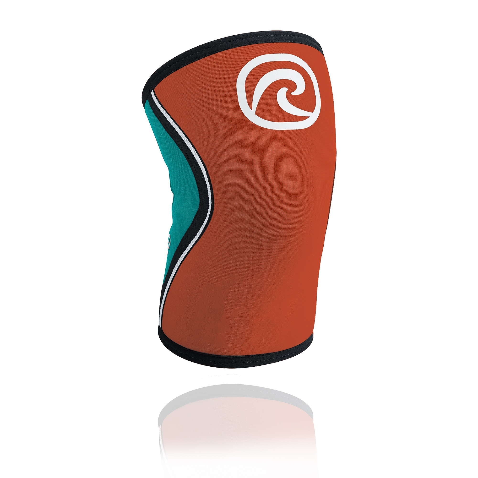 Rehband Kniebrace RX 5MM - Oranje/Turquoise - S