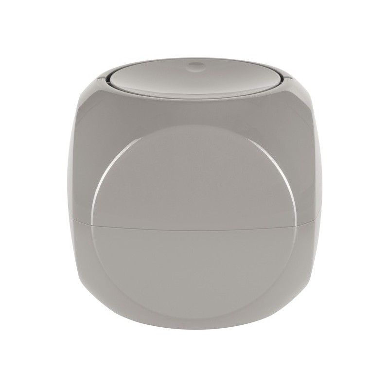 Spirella Vuilnisbak - Grijs - Vierkant - 1 Liter - Polypropyleen (PP)