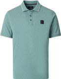CASAMODA Polo Jersey Tipping Groen - Maat XL - Heren