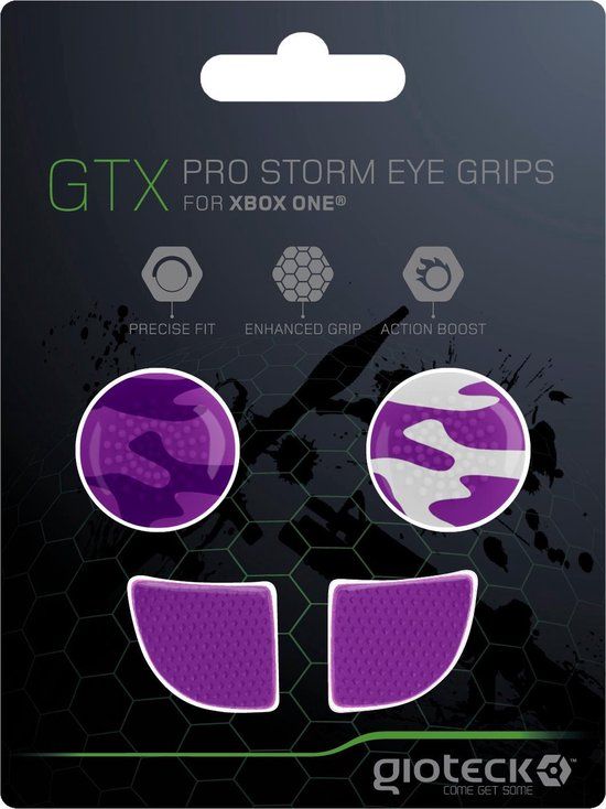 Gioteck GTX Pro Storm Eye Grips - Xbox One - Paars