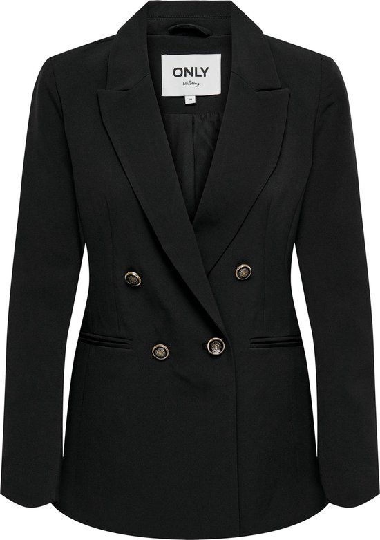ONLY ONLASTRID LIFE L/S FIT Blazer TLR N 15294709 - Black - Women's Size W38