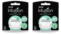 Wilkinson Intuition Dry Skin Sensitive Care Lames de rasoir - Lot économique - 2 pièces