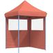 vidaXL Partytent 200 x 200 x 306 cm Terracotta Oxford Stof