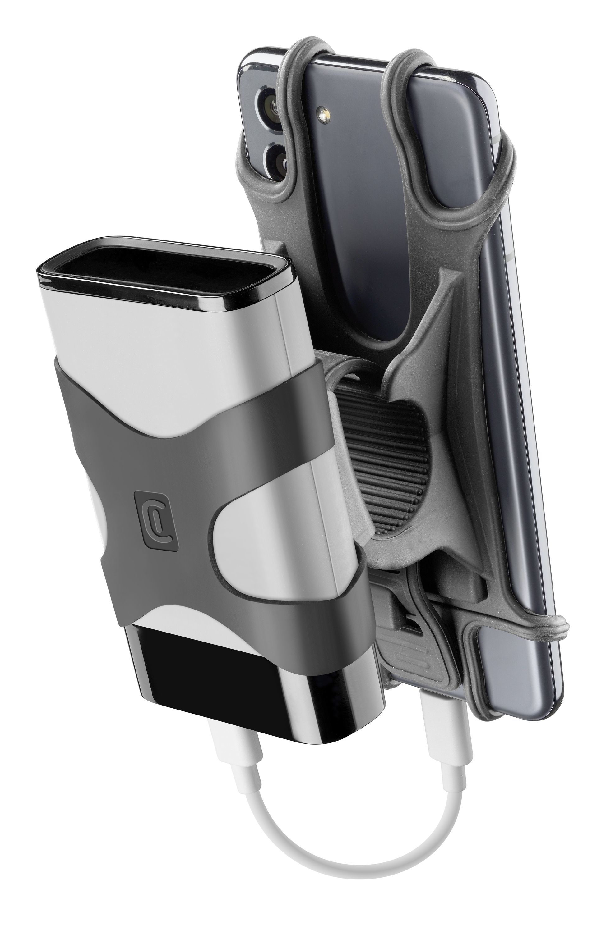 Cellularline Rider Power Bank - Passieve houder voor fiets - Zwart