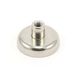 First4magneten 32 mm diameter x 18 mm hoog x M6 schroefdraad Y30BH ferriet pot magneet 5,8 kg trekken (Noorden)