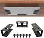 OEM Allecto plus Ergonomische laptopstandaard voor onder bureau met organizer, schroeven en siliconen pads - Geschikt voor laptop, tablet, toetsenbord, router en kabelbox