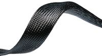 HellermannTyton 170-80531 HEGPL30-PET-BK Gevlochten slang Zwart Polyester 18 tot 55 mm 50 m