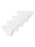 Schiesser Invisible Light slip dames wit 4-pack