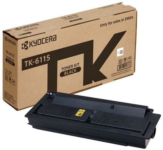 Kyocera TK-6115 Zwart Tonercartridge - 1 stuk - Origineel