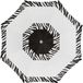 Gebro Kenia Strandparasol - D180 cm - Zebraprint - Inklapbaar - UV-bescherming