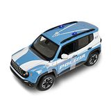 MacDue Italy Maisto Renegade Politie 1/24 modelbouw Jeep E Quad, meerkleurig