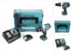 Makita DDF 458 Y1J-D 18V accuboormachine 91 Nm in Makpac met 1x BL1815N 1,5 Ah accu en DC18RC lader