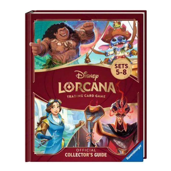 Ravensburger Verlag GmbH Disney Lorcana Trading Card Game - Official Collector's Guide: Sets 5-8 EN
