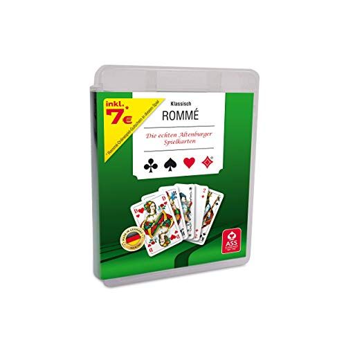 Altenburger Rommé kaartspel in kunststof etui - Franse afbeelding - 4042677700803