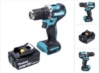 Makita DDF 487 F1 Accuboormachine 18 V 40 Nm Borstelloos + 1x Oplaadbare Accu 3.0 Ah