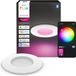 Philips Hue dunne LED inbouwspot - badkamerverlichting - GU10 fitting - aanpasbaar wit en gekleurd licht - wit - IP44