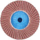 PFERD TOOLS 42719206 CD PFF 75 A 60 disque lamelle 75 mm grain 60 bronze, titane, alliage de titane, cuivre, laiton, acier inoxydable, gris