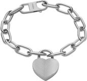 Fossil HARLOW JF04659040 Armband Vrouwen Zilverkleurig Staal
