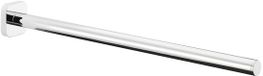 tesa® Elegaant handdoekhouder, zelfklevend, verchroomd, 50mm x 50mm x 400mm