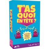 Asmodee - Wat in het hoofd? - Exploding Kittens - Bordspellen - Letters en woorden spel - Coöperatieve of competitieve sfeer - 10 jaar en ouder - 3 spelers en meer - 15 minuten - Franse versie